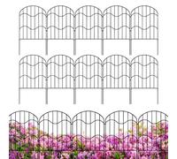 Recinzioni Decorative | 3,3 M X 33 Cm X 61 Cm Recinzione Resistente,10x Elementi Temporanei Per Aree Animali Domestici Aiuole Cortile Esterno Resistente Agli Agenti