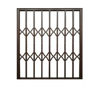 Recinzioni di sicurezza e inferriate antifurto, protezioni for ringhiere di balconi e finestre pieghevoli for impieghi gravosi, for la sicurezza dei bambini in casa(W35.4xH43.3"90X110CM)