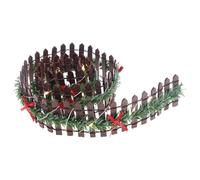 Recinzioni Per Alberi Di Natale-miniatura Recinzione Del Villaggio Di Natale Con Luce A LED | Recinzione In Legno Decorativo Per Paesaggi Invernali E Fegenten | Decorazione Festiva Per Bambini, Tavolo
