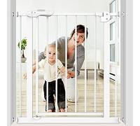 Recinzioni per Animali Domestici Cancelli Di Sicurezza Sicurezza per Animali Domestici Cancello in Metallo Cancello Di Sicurezza per Porte e Scale Adattabile a Pressione Passa Attraverso Cancelli Extr