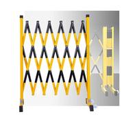 Recinzioni telescopiche in metallo, adatte for strade e luoghi di eventi, con design staccabile e su ruote.(1.2x6m)