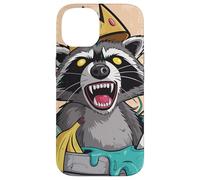 Recion Royalty Trash King King Crown Critter Humor Custodia per iPhone 14