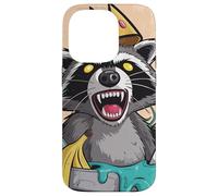 Recion Royalty Trash King King Crown Critter Humor Custodia per iPhone 14 Pro