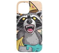 Recion Royalty Trash King King Crown Critter Humor Custodia per iPhone 15