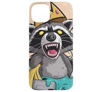 Recion Royalty Trash King King Crown Critter Humor Custodia per iPhone 15 Plus