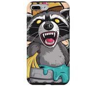 Recion Royalty Trash King King Crown Critter Humor Custodia per iPhone 7 Plus/8 Plus