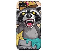 Recion Royalty Trash King King Crown Critter Humor Custodia per iPhone SE (2020) / 7/8