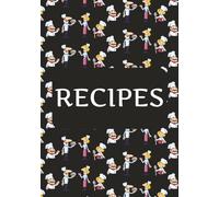 Recipe Book: My Recipe Journal: A Beautiful Blank Cookbook for Recording Family Recipes & Kitchen Creations | 7x10 Inches, 100 Pages | A Thoughtful Gift for Foodies, Bakers & Culinary Creators