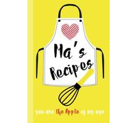 Recipe Book to Write in Your Own Recipes, Blank Cook Book/Journal | Keepsake for Sharing and Preserving Handwritten Dishes from Loved Ones: Cherished ... 6x9” Hardcover | Record 40 Meals | MA