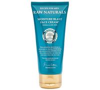 Recipe For Men Raw Naturals Moisture Blast Face Cream Long Lasting Hydration Suitable for Normal and Dry Skin with Coconut Oil Oat Oil and Olive Oil 100ml