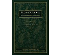 Recipe Journal: Blank Cookbook to Write In Your Own Recipes: 110-Page Organized Kitchen Keeper with Measurement Conversions, Dietary Tags & Master Index