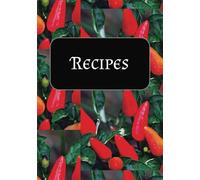 Recipes: 100-page recipe journal where you can write your own recipes. Perfect for home cooks