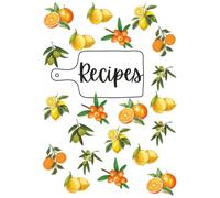 RECIPES: A Blank Recipe Book to Write In | Personalized Cookbook Journal and Recipe Organizer for Family Favorites, Meal Planning & Kitchen Creations | 7x10 inches | 100 Pages