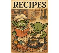 Recipes: Blank Recipe Book | DIY Cookbook | Secret Ingredients