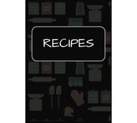 Recipes: blank recipe book to write in your own recipes | Fill In Your Favorite Recipes In This Empty Cookbook | Mom's Favorite Recipes