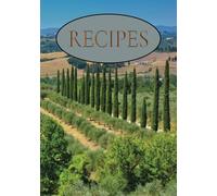 Recipes: Blank recipe book to write in your own recipes | Fill in your favourite recipes in this empty cookbook | Empty cooking journal to write in ... Handy weight and temperature conversion guide