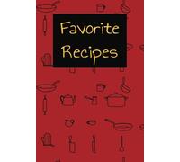 Recipes Book: Write In Your Own Recipes | Do It Your Self Blank Cookbook
