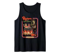 Recipes Witch Halloween Sarcastic Retro Funny Adult Humor Canotta