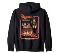 Recipes Witch Halloween Sarcastic Retro Funny Adult Humor Felpa con Cappuccio