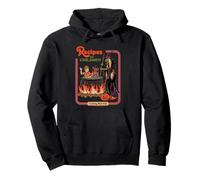 Recipes Witch Halloween Sarcastic Retro Funny Adult Humor Felpa con Cappuccio
