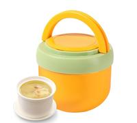 Récipient Alimentaire Thermique - Boîte Isotherme Acier Inoxydable Double Paroi, Conservation Longue Durée Chaud ou Froid | Gamelle Portable pour Repas Bureau, École, Pique Nique, Voyage, Randonnée