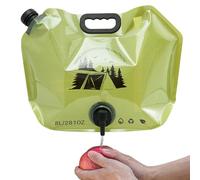 Récipient Camping Robinet - Conteneur Deau Pliable | 8L 42x31cm, Sac De Stockage, Portable, Récipient D'eau De Camping Avec Robinet Et Poignée, Poche D'eau Pour Randonnée Grillades Et Survie En Extéri