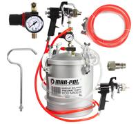Recipiente a pressione pneumatica per sbiancamento 8L - vernice spray