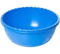 Recipiente insalatiera multiuso rotonda blu. Ciotola con una capienza di 2.5 L