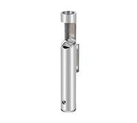 Recipiente per sigarette da parete - Kit posacenere da esterno bloccabile in metallo per lo smaltimento delle sigarette senza fumo porta ceneri da esterno durevole cestino dei rifiuti da parete