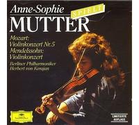 Recital by Mozart, Mutter, Karajan (1990) Audio CD