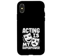 Recitare è il mio superpotere Musical Lover Musical Custodia per iPhone X/XS