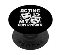 Recitare è il mio superpotere Musical Lover Musical PopSockets PopGrip Adesivo