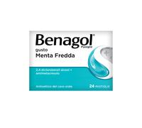 Benagol Pastiglie Antisettico Gusto Menta Fredda 24 pastiglie