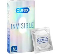 Durex Invisible Ultra Sottile Ultra Sensibile Profilattici 6 pz
