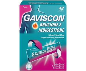 RECKITT BENCKISER H.(IT.) SpA GAVISCON Bruciore e Indigestione Sospensione Orale 48 Bustine da10 ml
