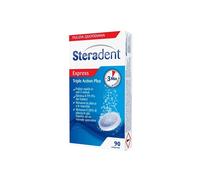 Reckitt Benckiser H. Steradent Triple Action Plus 90 Compresse Pulenti
