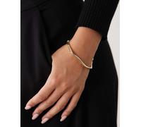 Reclaimed Vintage - Bracciale in catenina dorato-Oro One Size