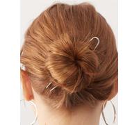 Reclaimed Vintage - Forcina per capelli alla francese color argento One Size