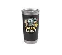 Reclutamento e assunzione divertenti, Reclutatore di talent scout Bicchiere termico in acciaio inox doppia parete