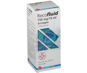 Recofluid 750 mg/15 ml Sciroppo 150 ml Sciroppo per la tosse