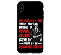 Recognize My Effort Not To Be A Serial Killer - Custodia per iPhone XS Max