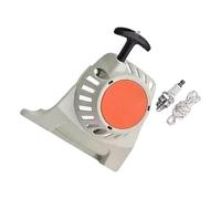 Recoil Starter di ricambio per decespugliatore serie con setup di rilascio utensili e resistente alle intemperie scintille Stop Recoil Starter con arresto