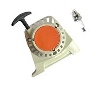 Recoil Starter di ricambio per decespugliatore serie con setup di rilascio utensili e resistente alle intemperie scintille Stop Recoil Starter con arresto