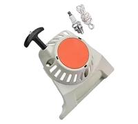 Recoil Starter di ricambio per decespugliatore serie con setup di rilascio utensili e resistente alle intemperie scintille Stop Recoil Starter con arresto