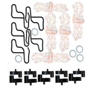 Recoil Starter Pawl Rope Spring Set Per MS193C MS193TC MS201C MS201TC MS210C MS211C Robusta costruzione in metallo Direct Fit Facile installazione Smooth Rewind Affidabile Motore Avviamento Fo