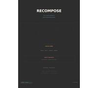 Recompose: The 12-Week Strength & Body Composition Journal for GLP-1 Users: Protect Your Muscle While You Lose the Fat. The Science-Backed Workout, Protein & Progress Tracker for Ozempic, Wegovy, Mou