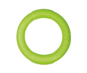 Record - Anello Galleggiante per Cani - Dimensione: Ø 26,5 cm - Colore Verde - Gioco per Cani in Acqua - Realizzato in Eva, Materiale Solido e Resistente - Facile da Impugnare