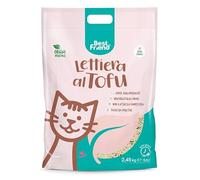 Record Best Friend - lettiera per gatti al tofu da 5,5 l Agglomerante e Vegetale. Fino a 30 giorni di utilizzo. Si smaltisce nell'organico o nel wc. Sabbia gatti anti odore Classica,