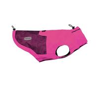 Record - Cappottino Impermeabile Antivento per Cani Confortevole, con Elastici per Zampe e Aderenza Collo Regolabili |3XL, Fucsia, Lunghezza dorso 60 cm