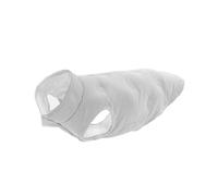 Record - Cappottino Sofi per Cani. Impermeabile per cani con Stile Romantico, Imbottito e Resistente all'Acqua, con Chiusura in Velcro e Foro Guinzaglio | Grigio, 4XS